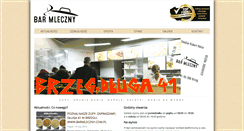 Desktop Screenshot of barmleczny.com.pl